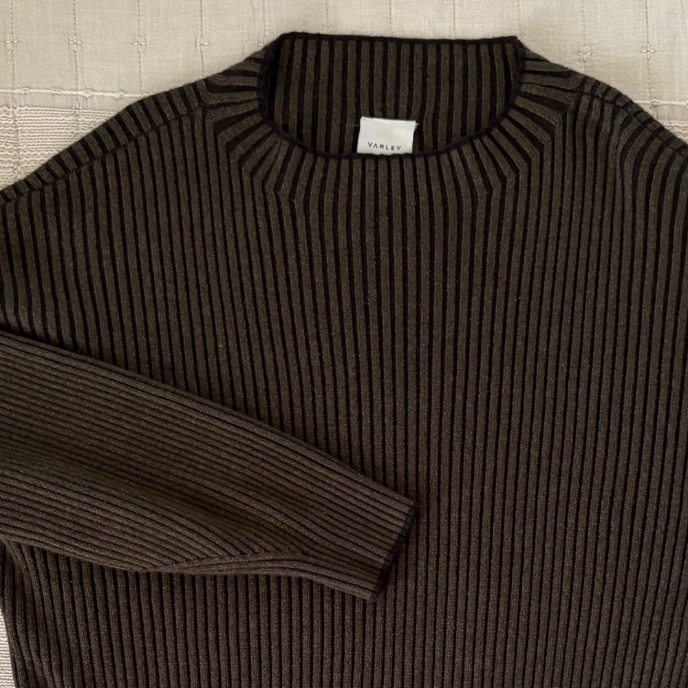 Varley Grand Mock Neck Rib Sweater - Picture 4 of 6